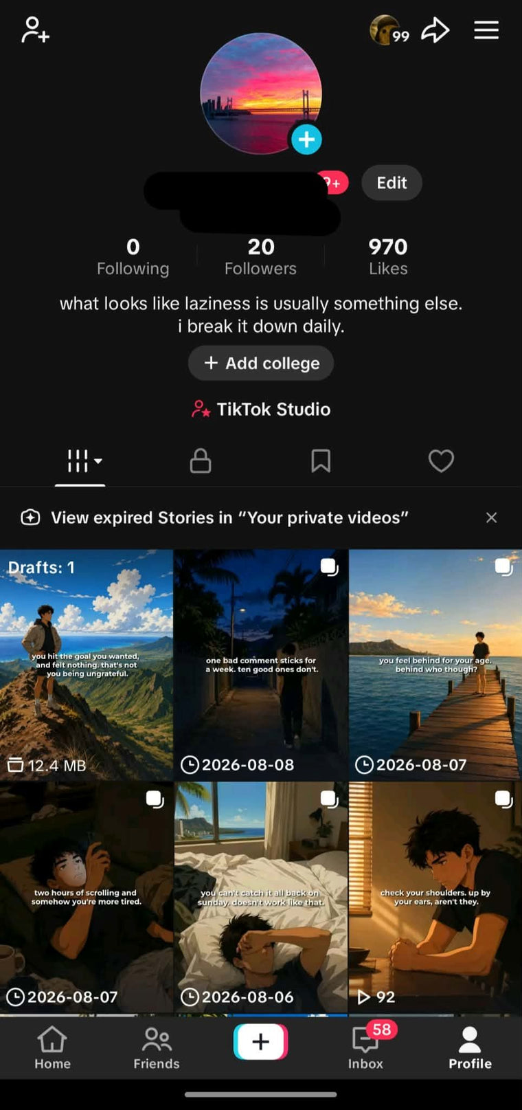 Derrick's page